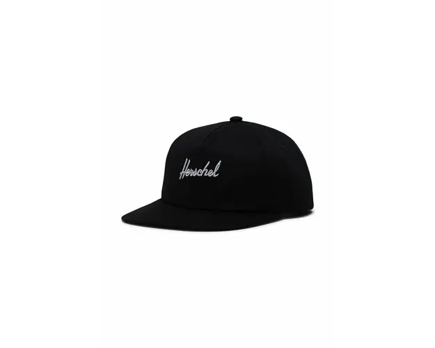 Herschel sapca 1218-0001-OS Embroidery culoarea negru, cu imprimeu