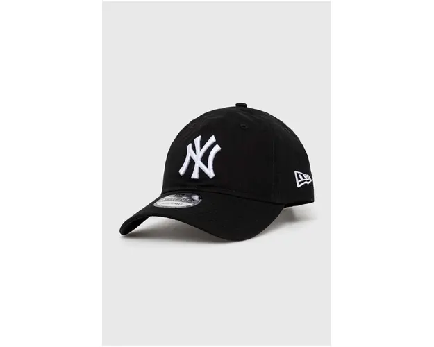New Era sapca de baseball din bumbac culoarea negru, cu imprimeu, NEW YORK YANKEES