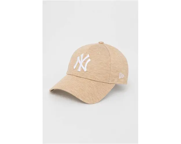 New Era sapca culoarea galben, cu imprimeu, NEW YORK YANKEES