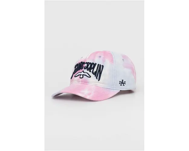 American Needle sapca de baseball din bumbac Janis Joplin culoarea roz, modelator