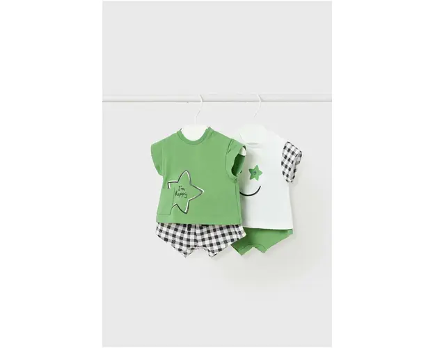 Mayoral Newborn compleu bebe culoarea verde