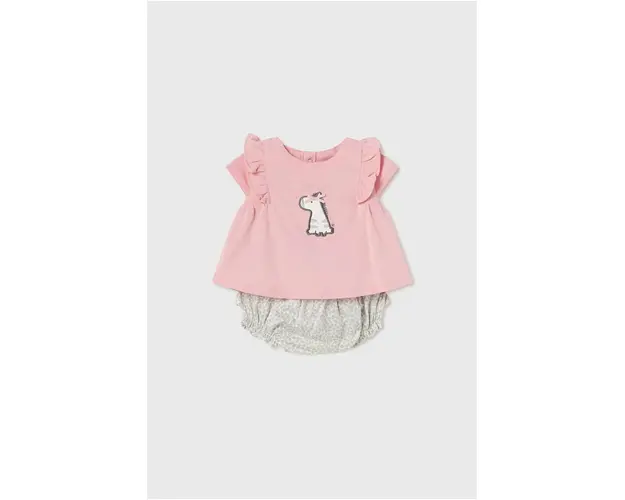 Mayoral Newborn compleu bebe culoarea roz