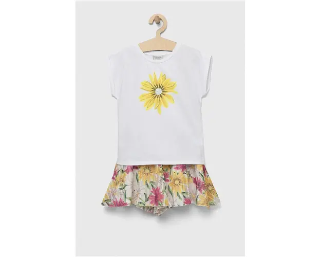 Birba&Trybeyond compleu copii culoarea alb