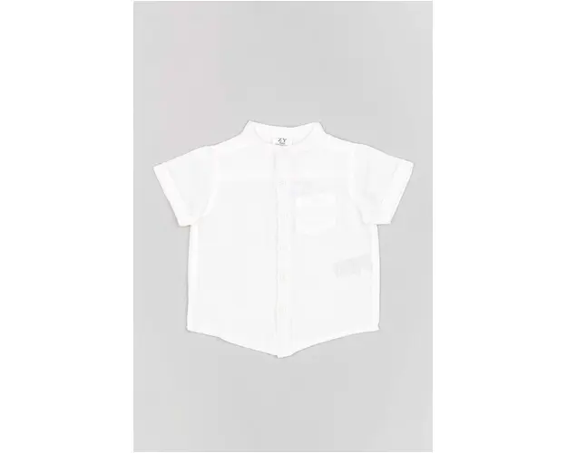 zippy camasa bebe culoarea alb