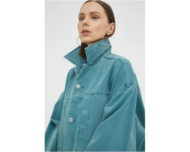 G-Star Raw geaca jeans femei, oversize