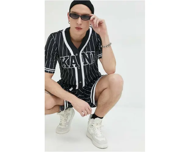 Karl Kani camasa culoarea negru