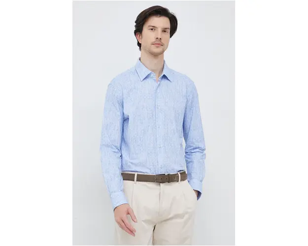 BOSS camasa barbati, cu guler clasic, regular
