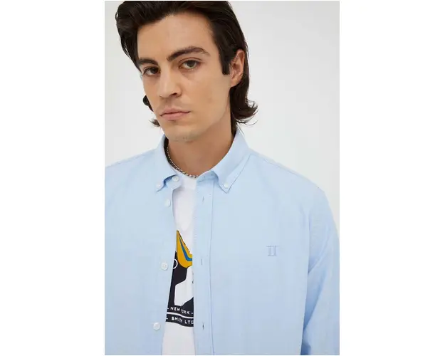 Les Deux camasa barbati, cu guler button-down, regular