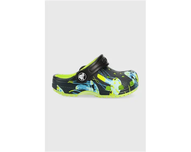 Crocs slapi copii culoarea negru