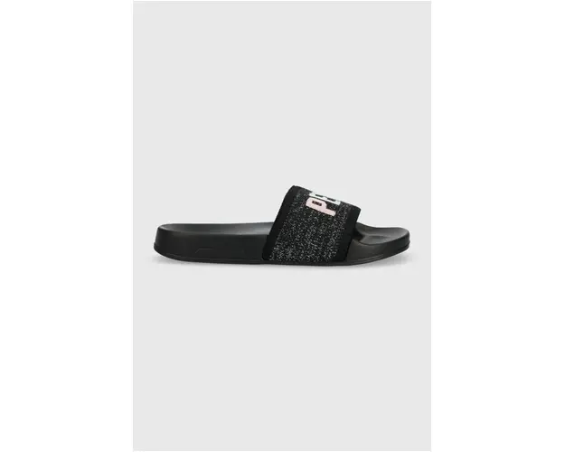 Pepe Jeans papuci SLIDER femei, culoarea negru, PLS70128