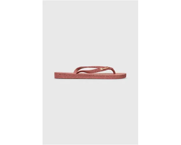 Ipanema slapi MAXI GLOW FE femei, culoarea roz, cu toc plat, 27000-AK785