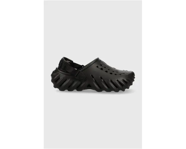 Crocs papuci Echo Clog culoarea negru 207937