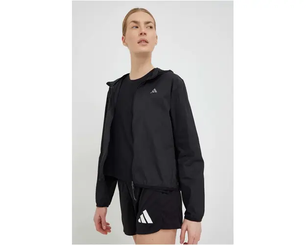 Adidas Performance windbreaker Run It culoarea negru, de tranzitie