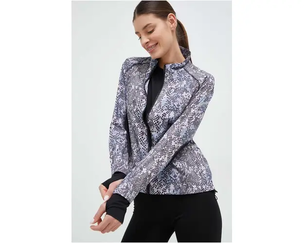 adidas Performance jacheta de alergare Fast culoarea negru, de tranzitie