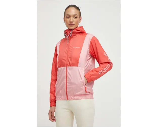Columbia windbreaker TERREX Lily Basin culoarea rosu 2034931