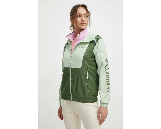 Columbia windbreaker TERREX Lily Basin culoarea verde 2034931