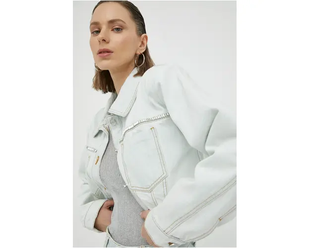 Gestuz geaca jeans femei, de tranzitie