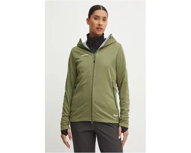 Mammut jacheta de exterior Ultimate VII SO culoarea verde, gore-tex