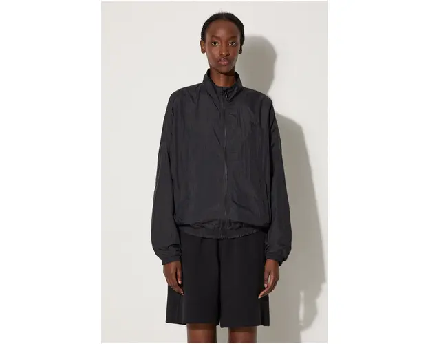 adidas Originals geaca femei, culoarea negru, de tranzitie IC5308-black
