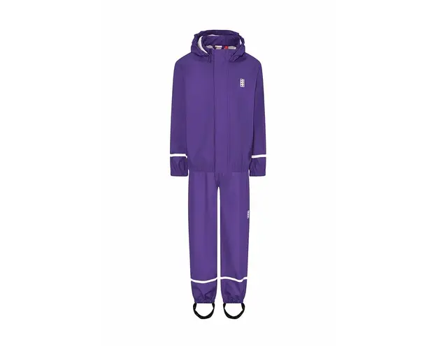 Lego jacheta si pantaloni pentru copii culoarea violet