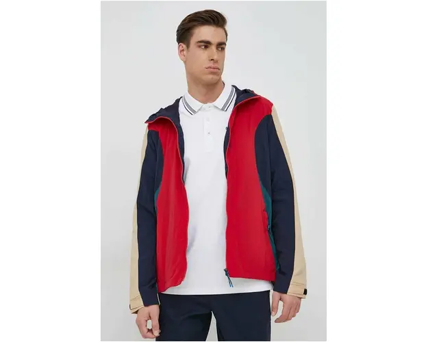 PS Paul Smith geaca Barbati, culoarea rosu, de tranzitie