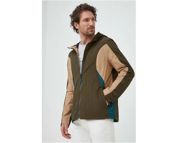 PS Paul Smith geaca Barbati, culoarea verde, de tranzitie