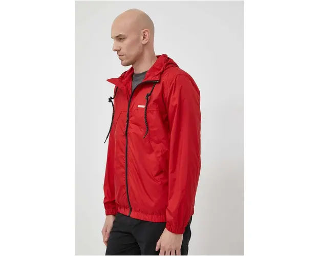 Pepe Jeans geaca barbati, culoarea rosu, de tranzitie