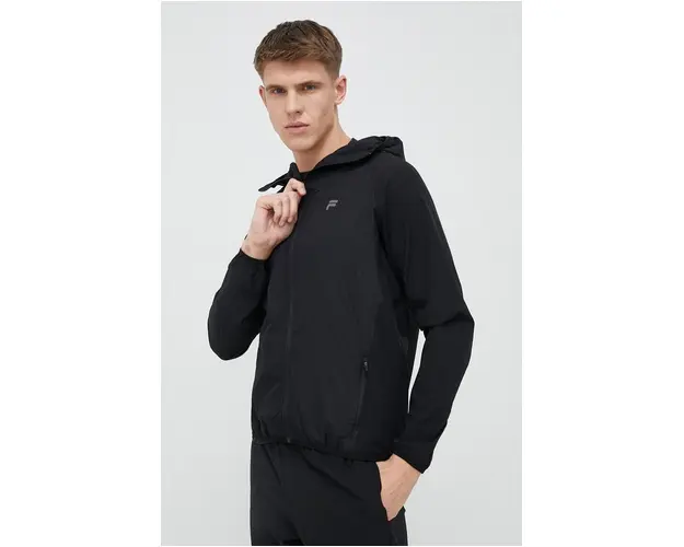 Fila jacheta de antrenament Rom culoarea negru