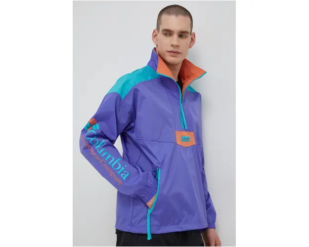 Columbia windbreaker TERREX Riptide culoarea violet, de tranzitie 1890091