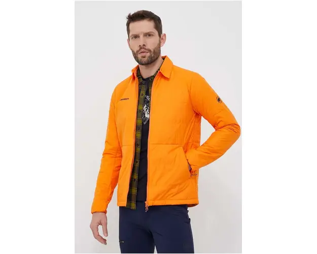 Mammut jacheta de exterior Seon Light culoarea portocaliu
