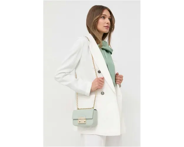 MAX&Co. blazer din amestec de in culoarea bej, cu doua randuri de nasturi, neted