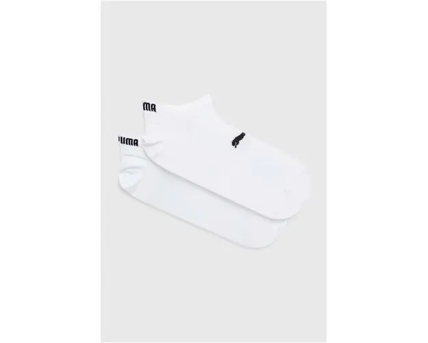 Puma sosete (2-pack) femei, culoarea alb 935476