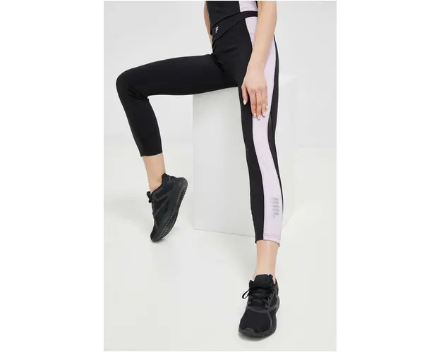 Fila leggins de antrenament Redon culoarea negru, modelator