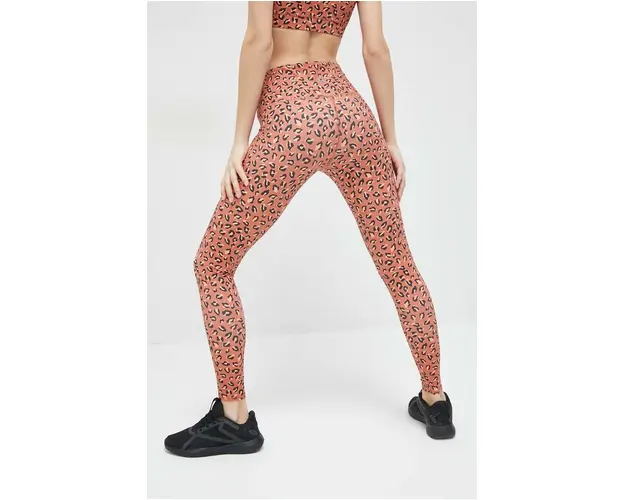 Billabong leggins de antrenament Adventure culoarea rosu, modelator