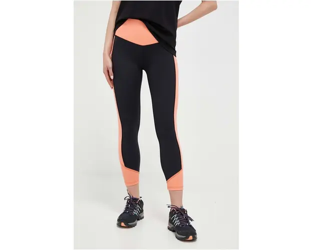 Mammut leggins sport Massone femei, culoarea negru, modelator