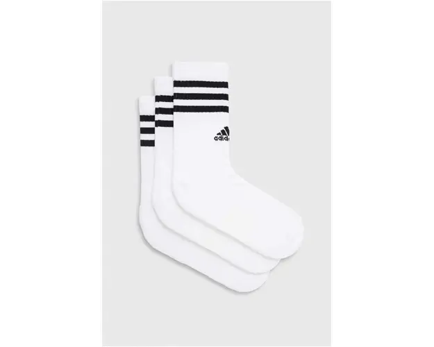 adidas sosete 3-pack culoarea alb
