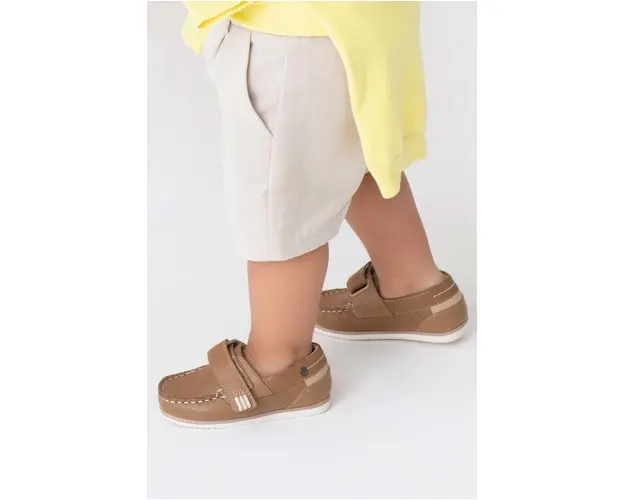 Mayoral mocasini din piele pentru copii culoarea negru