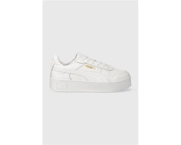 Puma sneakers Carina Street culoarea alb 389390