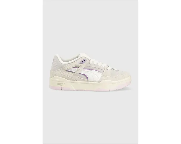 Puma sneakers din piele Slipstream 8ENJAMIN culoarea alb