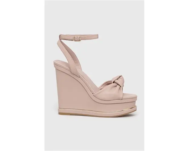 Aldo sandale Barykin femei, culoarea roz, toc pana