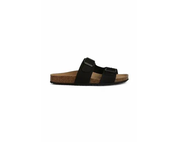 Geox papuci din piele D BRIONIA L femei, culoarea negru, D35LSL 00032 C9999