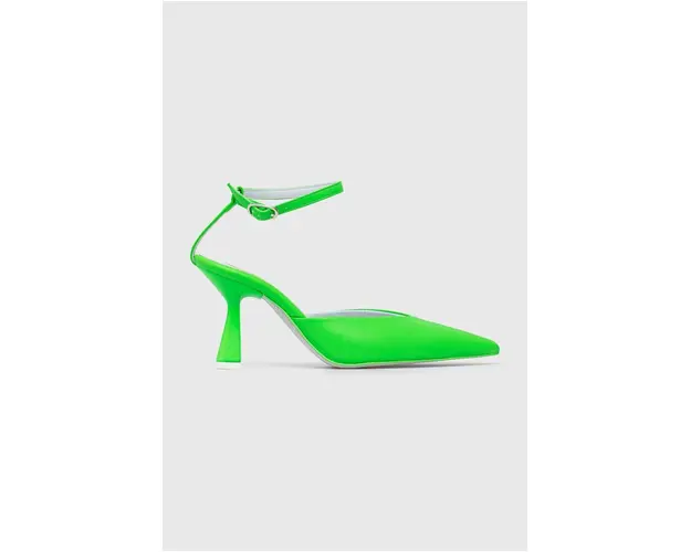 Chiara Ferragni pantofi cu toc CF3144_041 culoarea verde