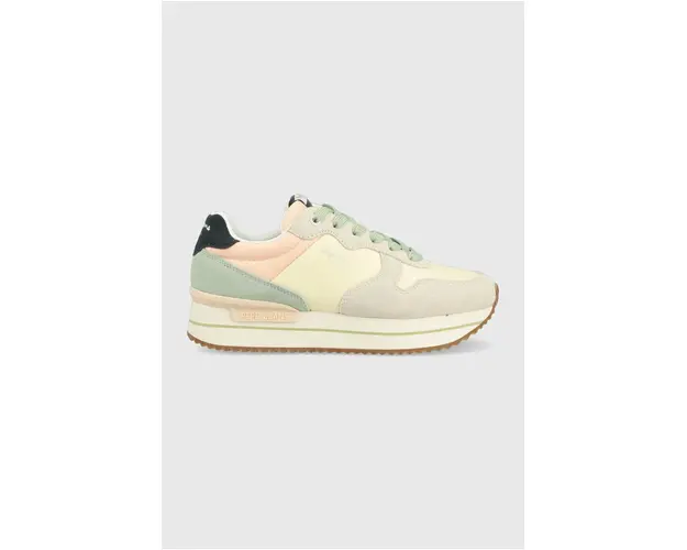 Pepe Jeans sneakers RUSPER culoarea galben, PLS31477