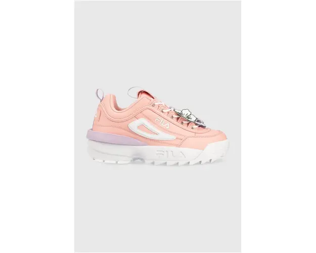 Fila sneakers DISRUPTOR FLOWER culoarea roz