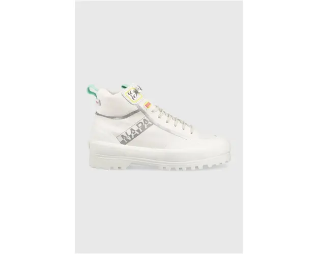 Napapijri tenisi x Superga femei, culoarea alb