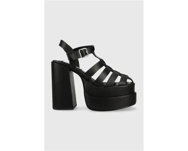 Steve Madden sandale de piele Carlita culoarea negru, SM11002385