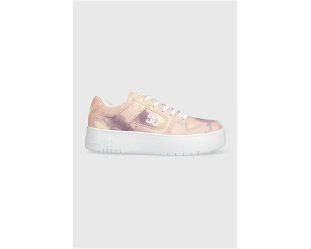DC sneakers din piele culoarea roz