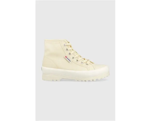 Superga tenisi 2341 ALPINA femei, culoarea bej, S00GXG0