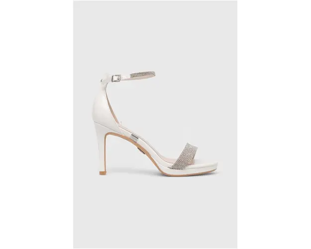 Buffalo sandale Mary Belle culoarea alb, 1291420