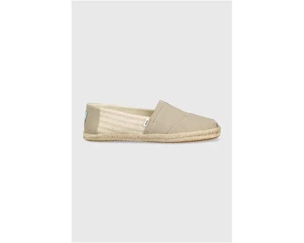 Toms espadrile Alpargata Rope culoarea bej, 10019673